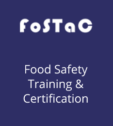 Each Food Business Operator needs to have at least one trained and certified person in their business premises to ensure food safety