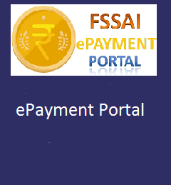 Payment of any kind of Fee on behalf of different subject divisions of the FSSAI can now be made Online through Credit Cards, Debit Cards, Net Banking, etc. through its online ePayment Portal of the FSSAI